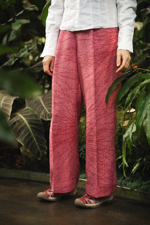 Marlene-Hose Zweigemuster